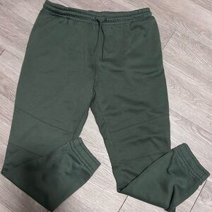 adidas Men's Forest Green Jogger Sweatpants